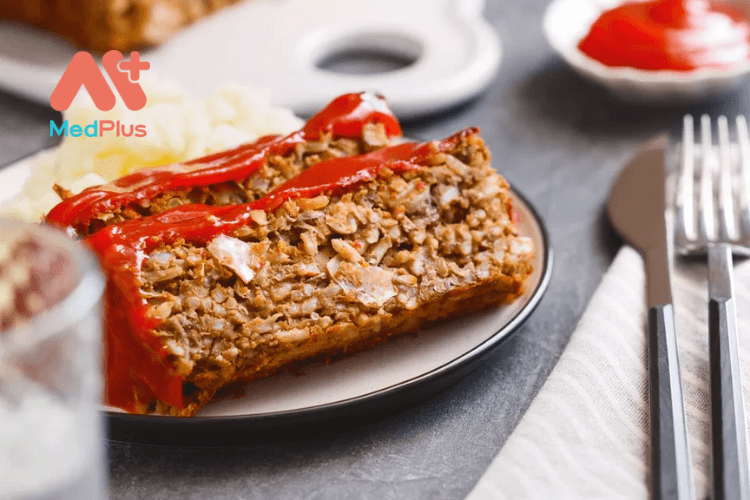 Bánh mì đậu lăng thuần chay, không chứa gluten và dễ ăn 130 Bánh mì đậu lăng