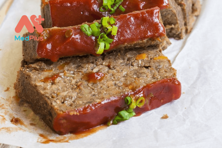 Bánh mì đậu lăng thuần chay, không chứa gluten và dễ ăn 132 Cắt lát