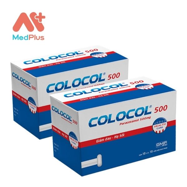 Colocol 500 - Thuốc giảm đau, hạ sốt hiệu quả