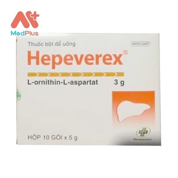 Thuốc Hepeverex điều trị chứng tăng amoniac máu trong bệnh gan