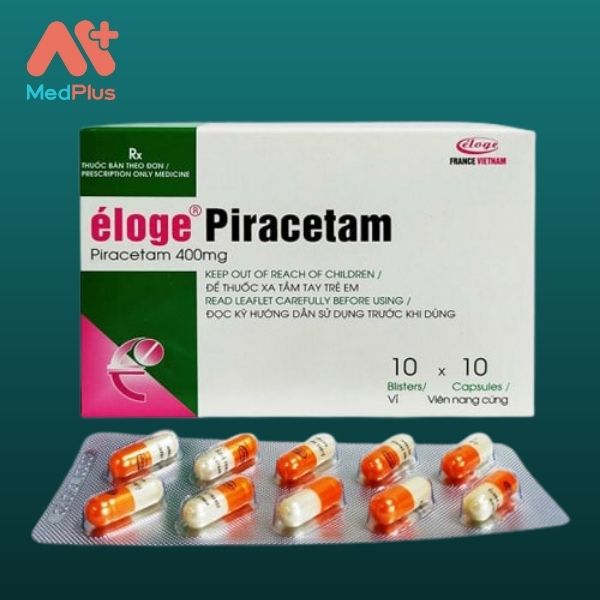 Hình ảnh minh họa cho thuốc Éloge Piracetam 400mg
