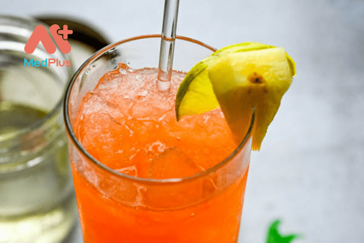 Planter's Punch độ cồn không có, bữa tiệc cuối tuần tươi vui 132 Hỗn hợp nước trái cây dễ uống