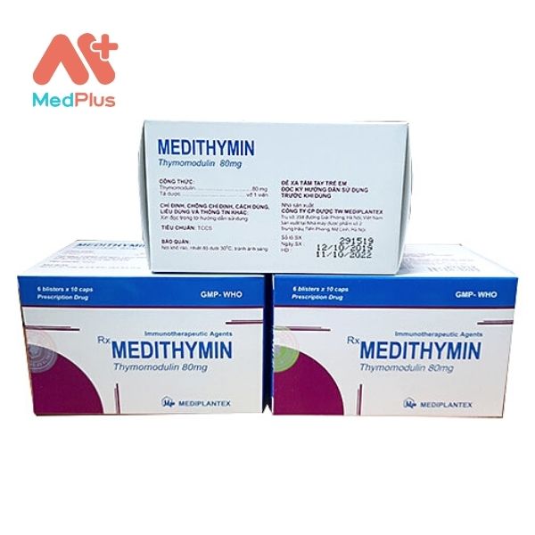 Thuốc Medithymin 80mg: hỗ trợ điều trị nhiễm trùng do virus, vi khuẩn
