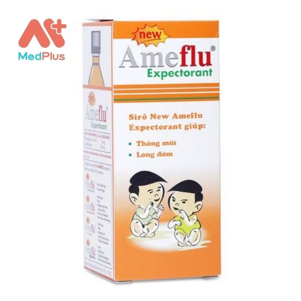 Thuốc New Ameflu Expectorant giúp long đờm, giảm nghẹt mũi