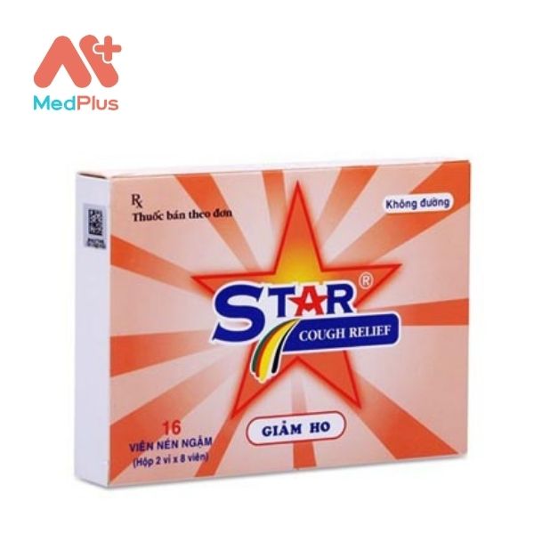 Star cough relief: giảm triệu chứng ho và đau rát họng do ho 129 Star cough relief: giảm triệu chứng ho và đau rát họng do ho