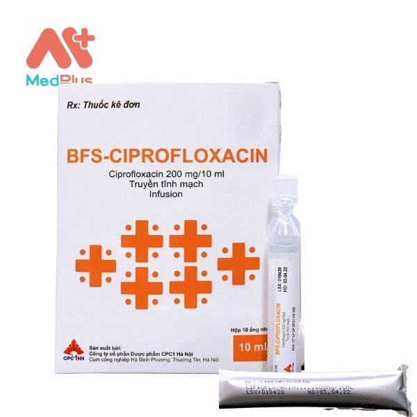 Bfs-Ciprofloxacin: dung dịch kháng sinh truyền tĩnh mạch