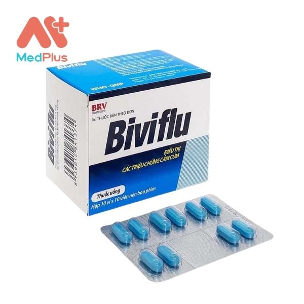 Thuốc Biviflu điều trị các triệu chứng của bệnh cảm cúm