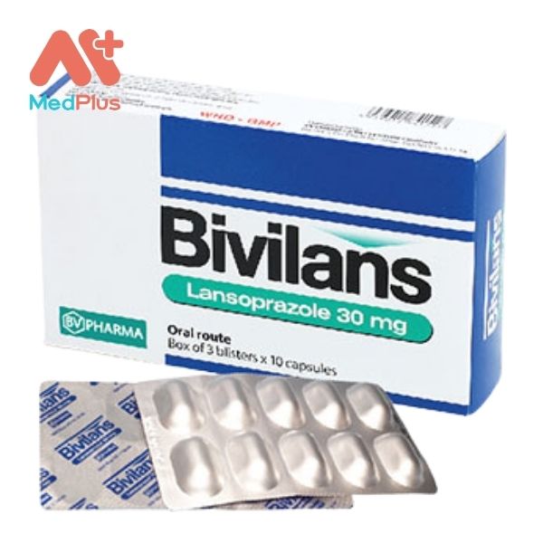 Thuốc Bivilans điều trị viêm loét dạ dày - tá tràng