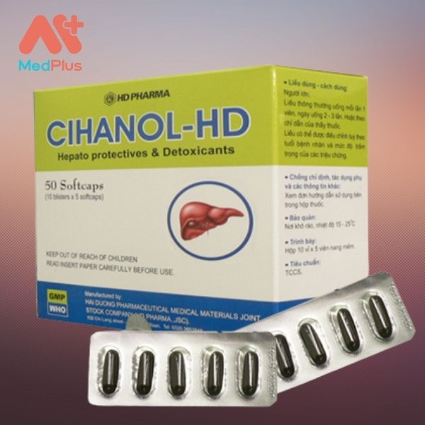 Thuốc Cihanol-HD hỗ trợ điều trị và giải độc gan