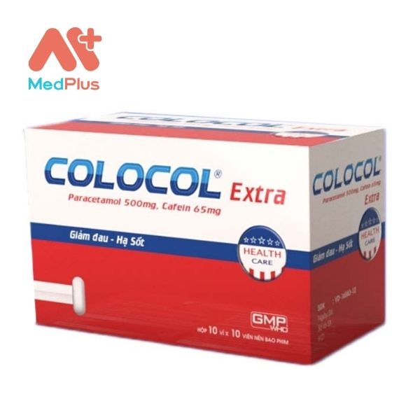 Thuốc Colocol Extra: giúp giảm đau, hạ sốt