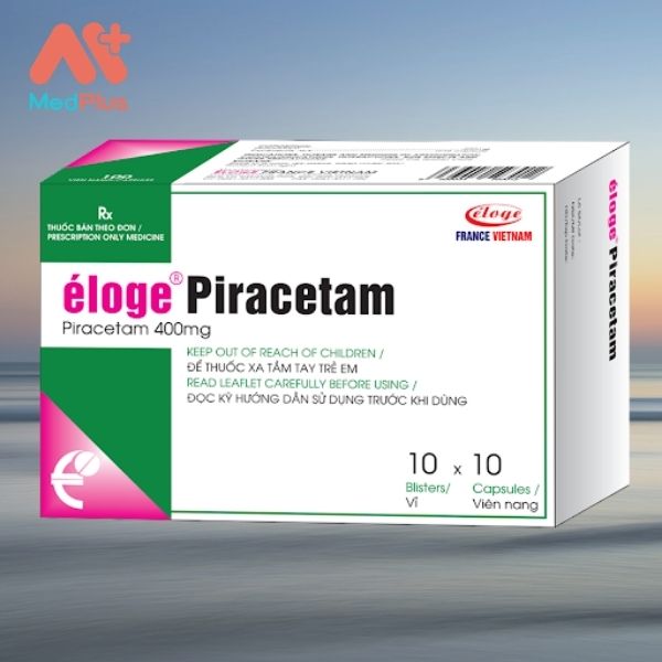 Thuốc Éloge Piracetam 400mg điều trị các vấn đề về não bộ