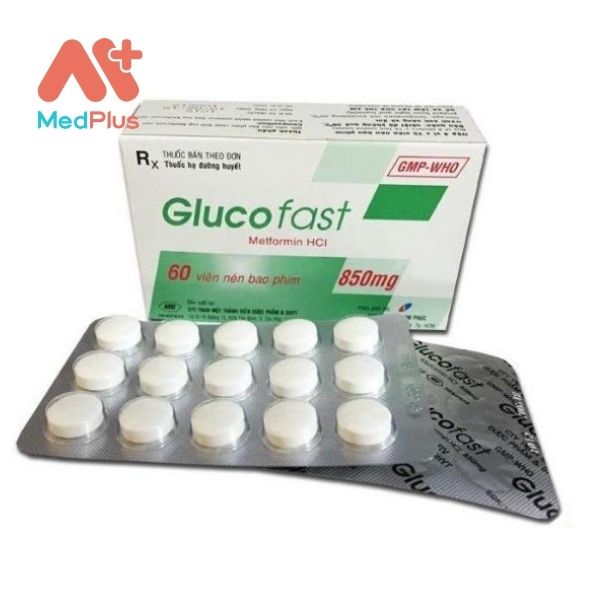 Hình ảnh minh họa cho thuốc Glucofast 850