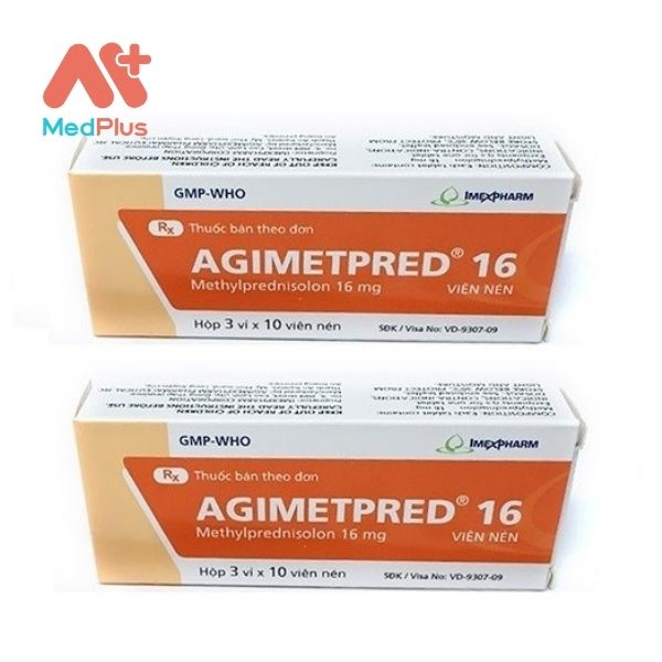 Thuốc Agimetpred 16: thuốc kháng viêm hiệu quả