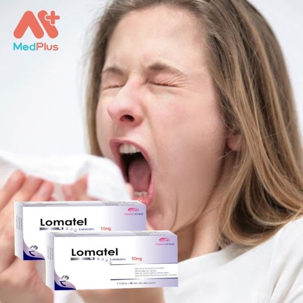Thuốc Lomatel điều trị viêm mũi dị ứng, nổi mề đay