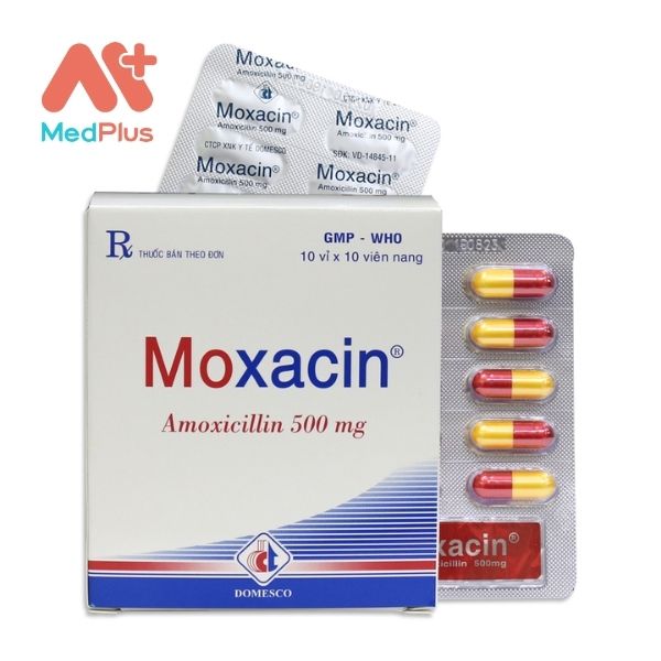 Hình ảnh minh họa cho thuốc Moxacin 500mg