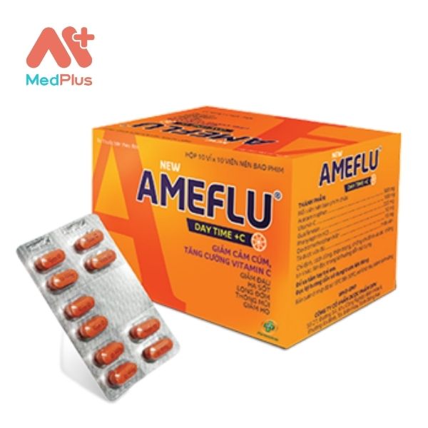 Hình ảnh minh họa cho thuốc New Ameflu Day Time+C