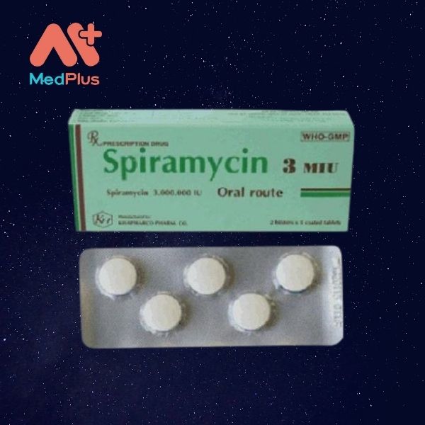 Thuốc Spiramycin 3 MIU điều trị nhiễm khuẩn hiệu quả