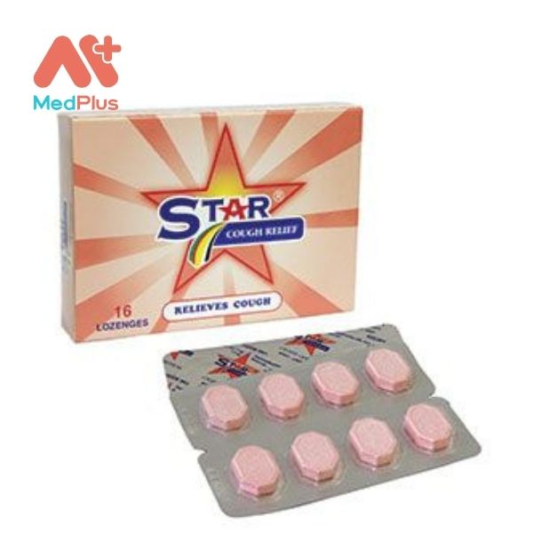 Star cough relief: giảm triệu chứng ho và đau rát họng do ho 130 Hình ảnh minh họa cho thuốc Star cough relief