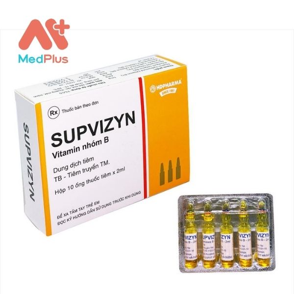 Thuốc tiêm Supvizyn bổ sung Vitamin nhóm B cho cơ thể 130 Hình ảnh minh họa cho thuốc Supvizyn