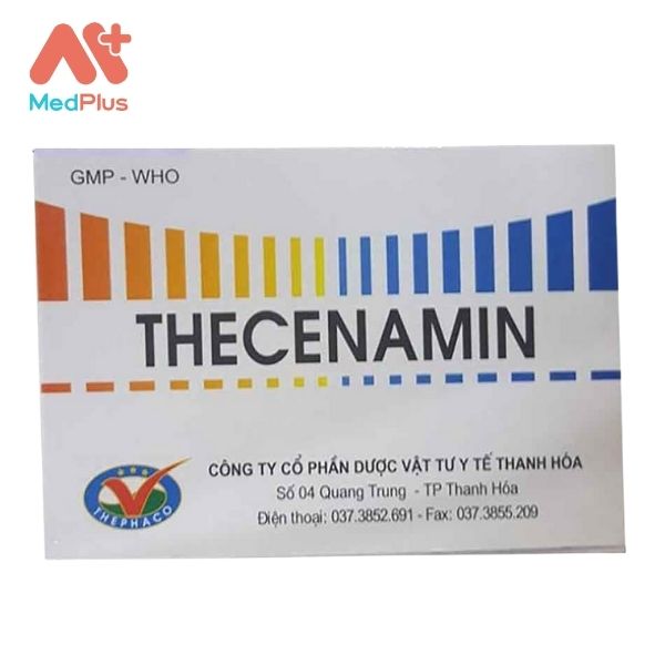 Thuốc Thecenamin giúp giảm đau, hạ sốt hiệu quả
