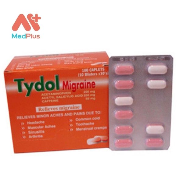 Hình ảnh minh họa cho thuốc Tydol Migraine