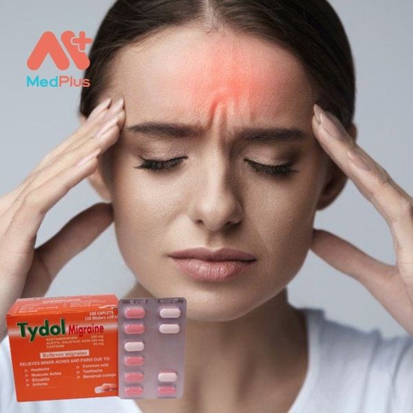 Thuốc Tydol Migraine điều trị đau nửa đầu, đau đầu