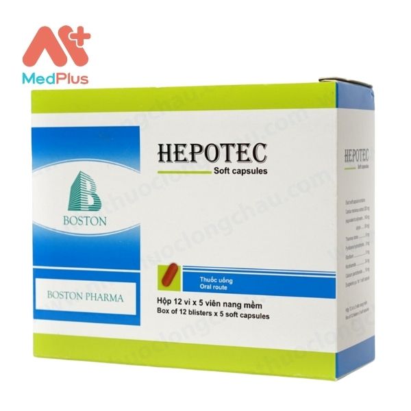 Hepotec - Thực phẩm chức năng hỗ trợ giải độc gan