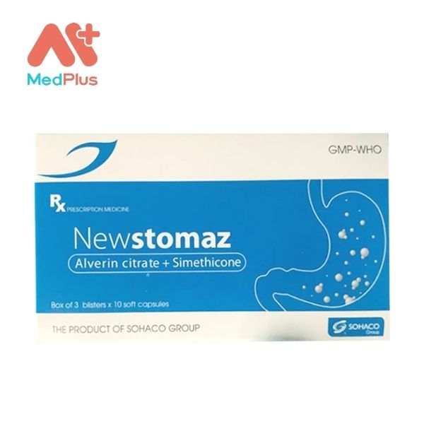 Thuốc Newstomaz giúp giảm đau và đầy hơi ở đường tiêu hóa
