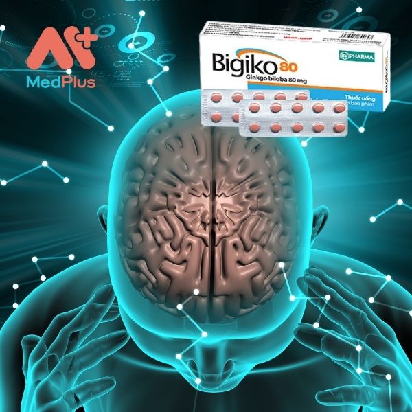 Thuốc Bigiko 80 điều trị rối loạn tuần hoàn não