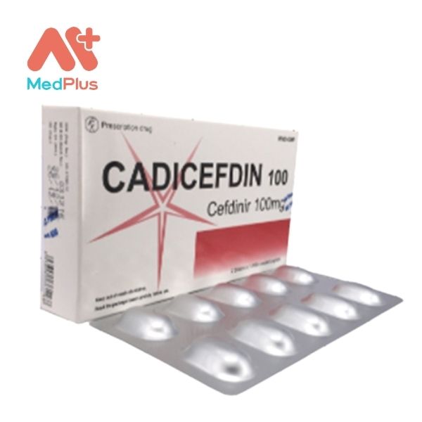 Hình ảnh minh họa cho thuốc Cadicefdin 100