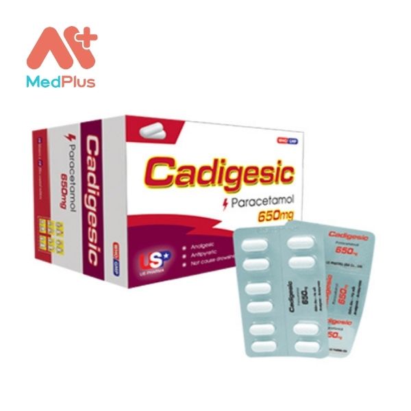 Hình ảnh minh họa cho thuốc Cadigesic 650mg