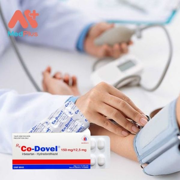 Thuốc Co-Dovel 150mg/12,5mg điều trị tăng huyết áp