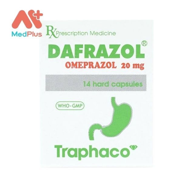 Thuốc Dafrazol điều trị loét dạ dày - tá tràng tái phát
