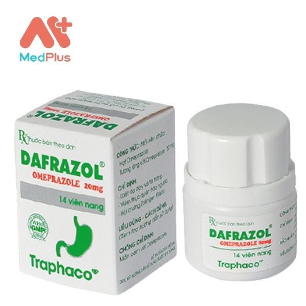 Thuốc Dafrazol điều trị loét dạ dày - tá tràng tái phát 130 Hình ảnh minh họa cho thuốc Dafrazol