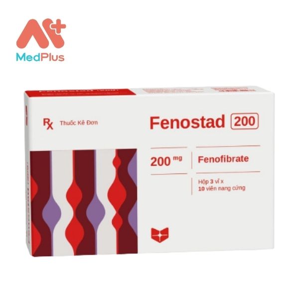 Thuốc Fenostad 200 điều trị mỡ trong máu