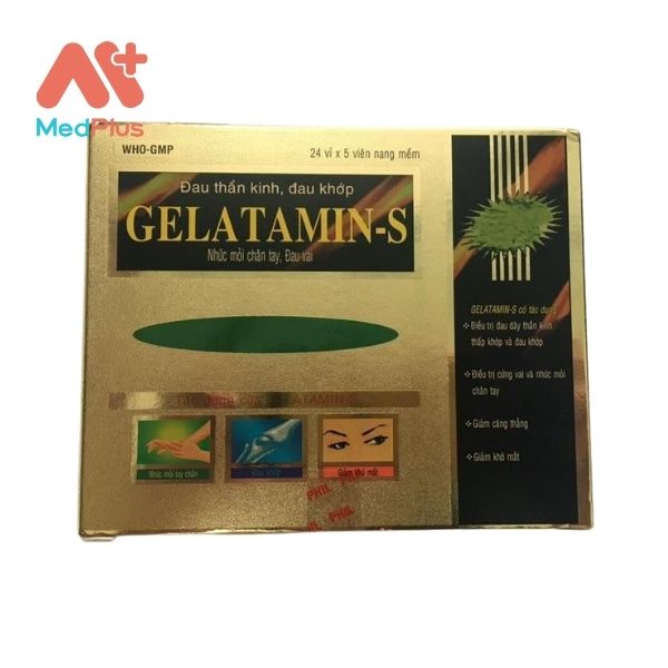 Thuốc Gelatamin-S điều trị viêm dây thần kinh và xương khớp