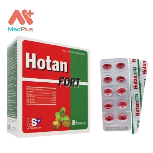 Thuốc Hotan Fort điều trị triệu chứng ho, cảm cúm, sổ mũi