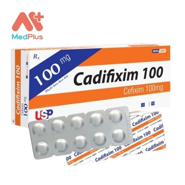 Hình ảnh minh họa cho thuốc Cadifixim 100mg