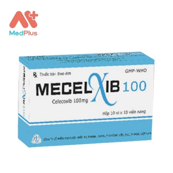 Thuốc Mecelxib 100 điều trị triệu chứng viêm đau xương khớp