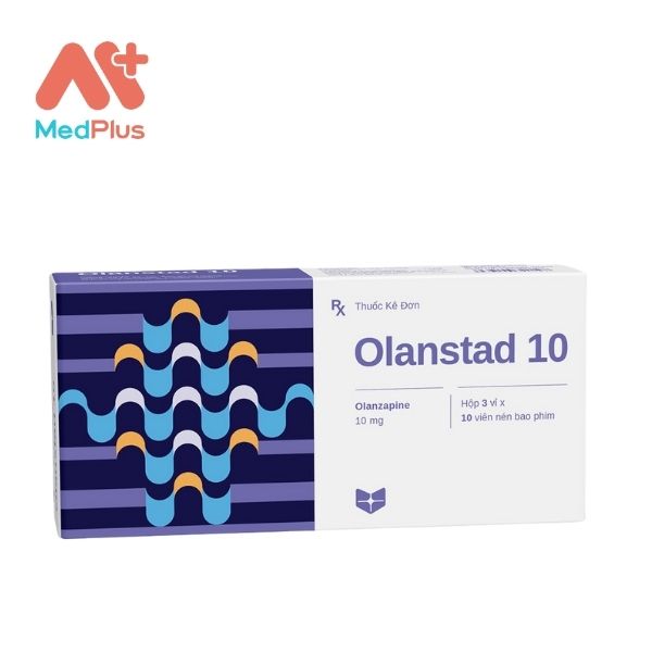 Thuốc Olanstad 10 điều trị tâm thần phân liệt