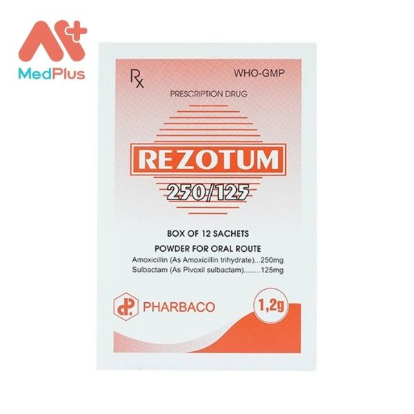 Hình ảnh minh họa cho thuốc Rezotum 250/125
