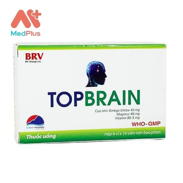 Thuốc Topbrain giúp hạn chế stress, tăng tuần hoàn não