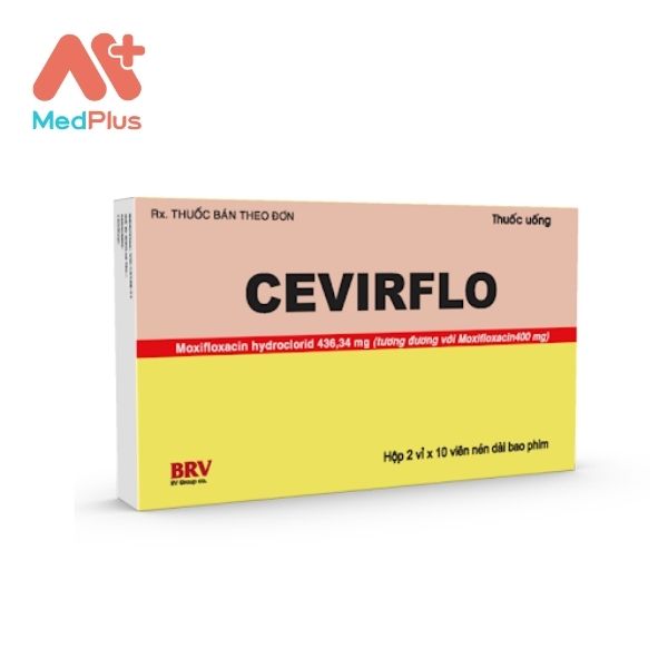 Thuốc Cevirflo thuốc kháng sinh nhóm fluoroquinolon
