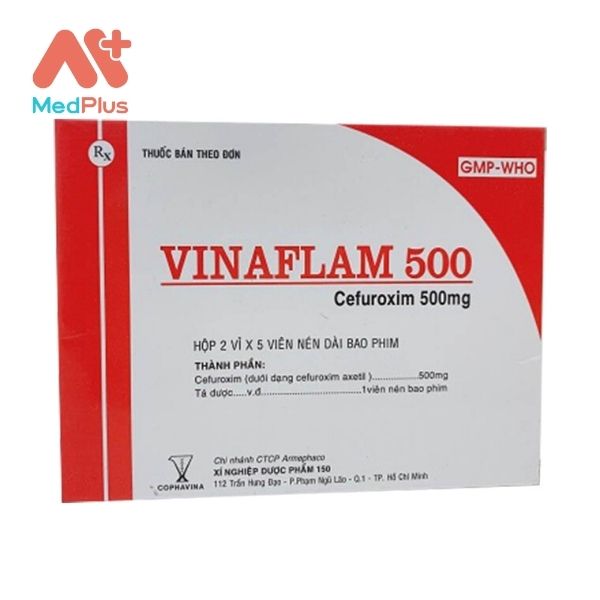 Thuốc kháng sinh Vinaflam 500 điều trị nhiễm khuẩn hiệu quả