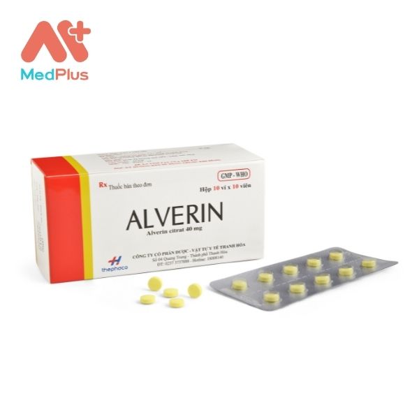 Hình ảnh minh họa cho thuốc Alverin 40mg