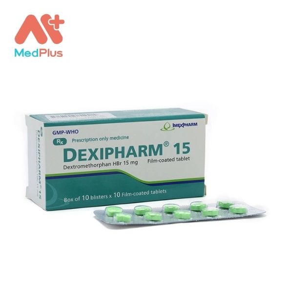 Thuốc Dexipharm 15 điều trị bệnh ho khan, ho mãn tính