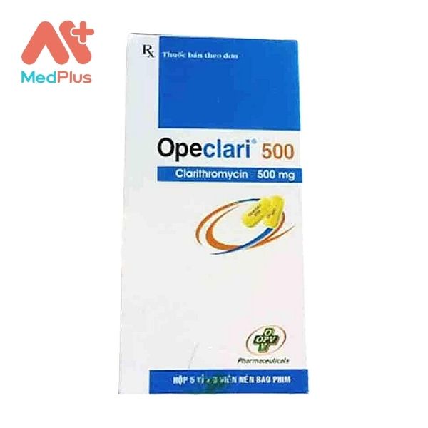 Thuốc kháng sinh Opeclari 500 điều trị nhiễm khuẩn