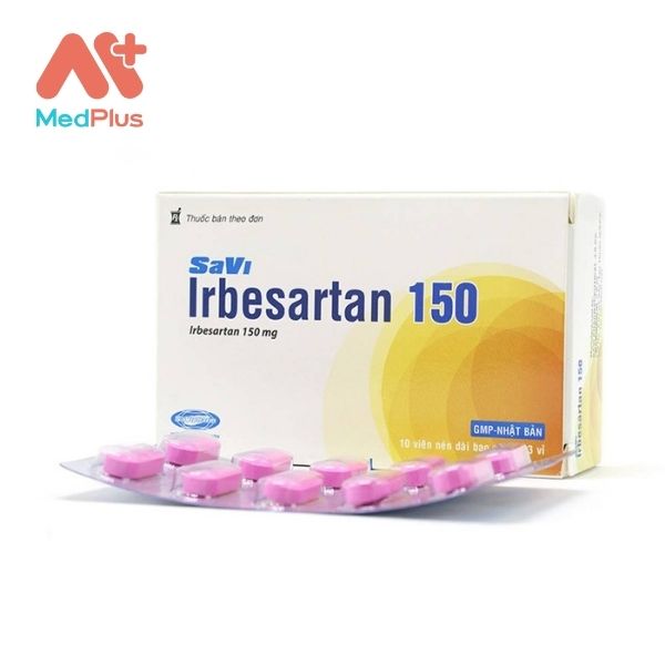 Thuốc Savi Irbesartan 150 điều trị bệnh tăng huyết áp