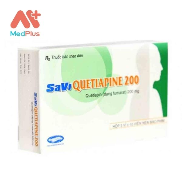 Thuốc Savi Quetiapine 200 hỗ trợ điều trị rối loạn lưỡng cực