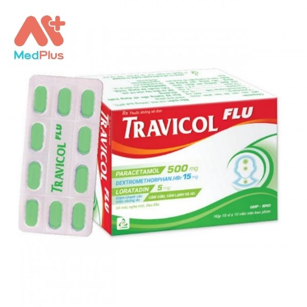 Hình ảnh minh họa cho thuốc Travicol Flu